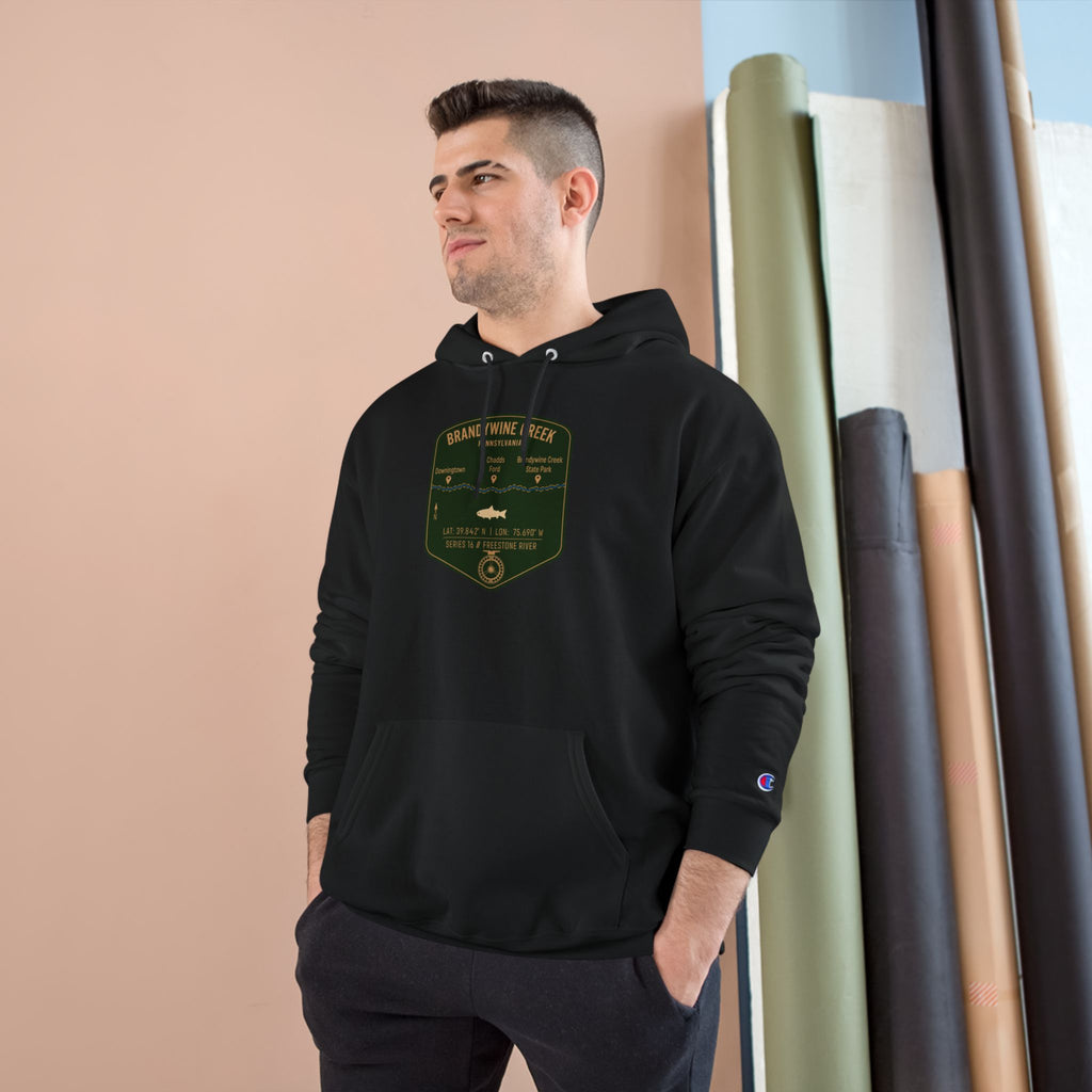 Brandywine Creek Patch Graphic Hoodie | Outdoor Adventure
