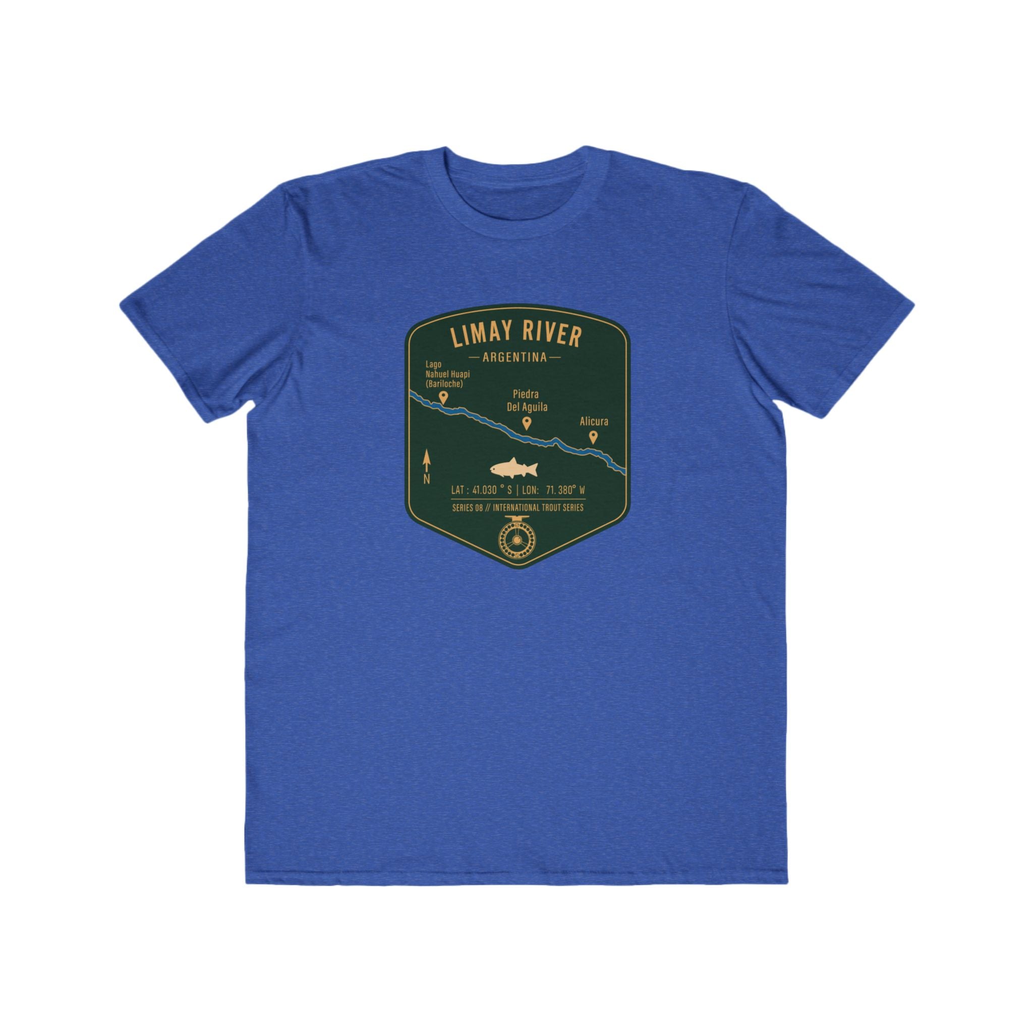 Global Series - Limay River Argentina Patch Tee | Trout Fly Rod Angler Shirt