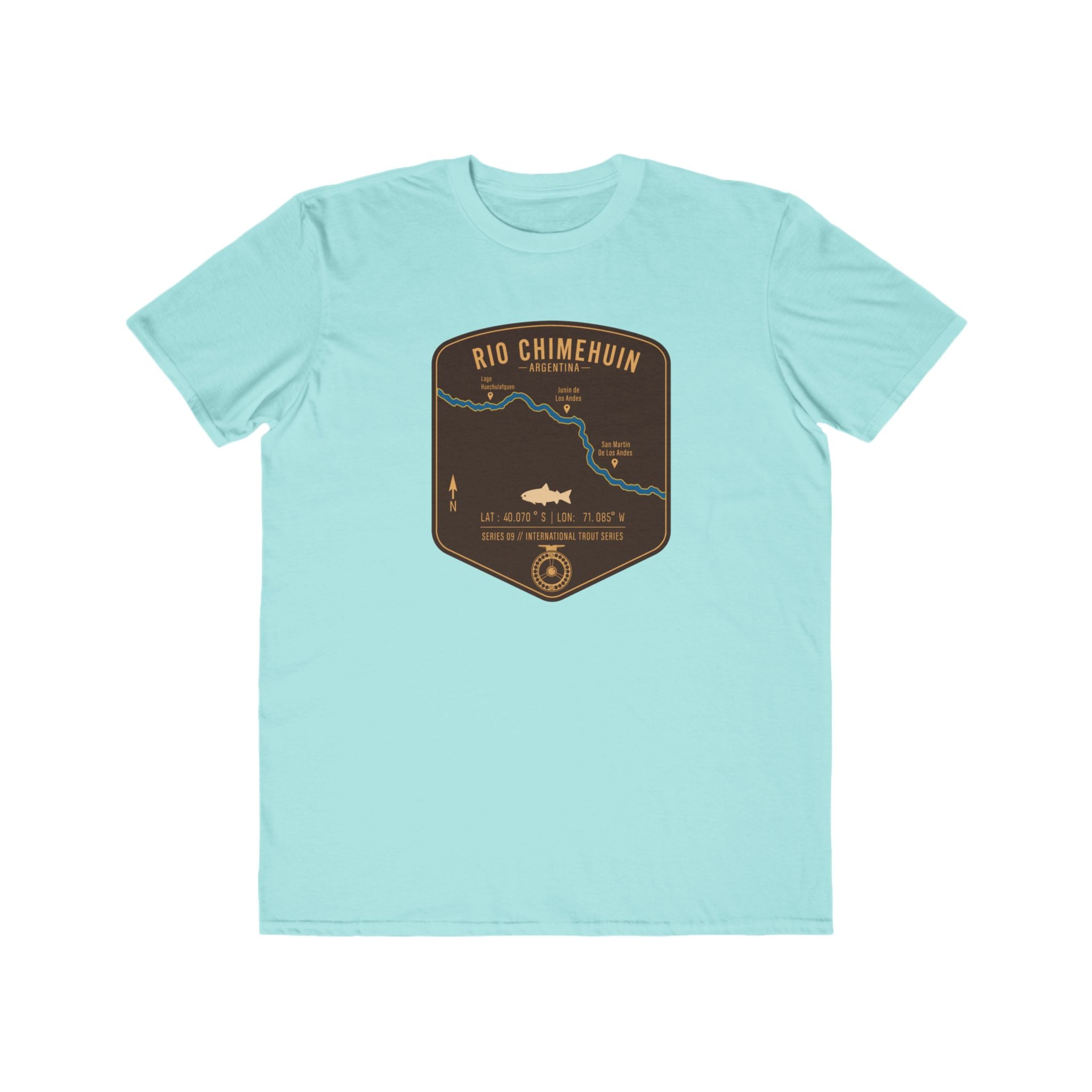Global Series - Chimehuin River Argentina Patch Tee | Trout Fly Rod Angler Shirt