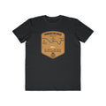 Farmington River Fishing Patch Tee | Trout Fly Rod Angler Shirt
