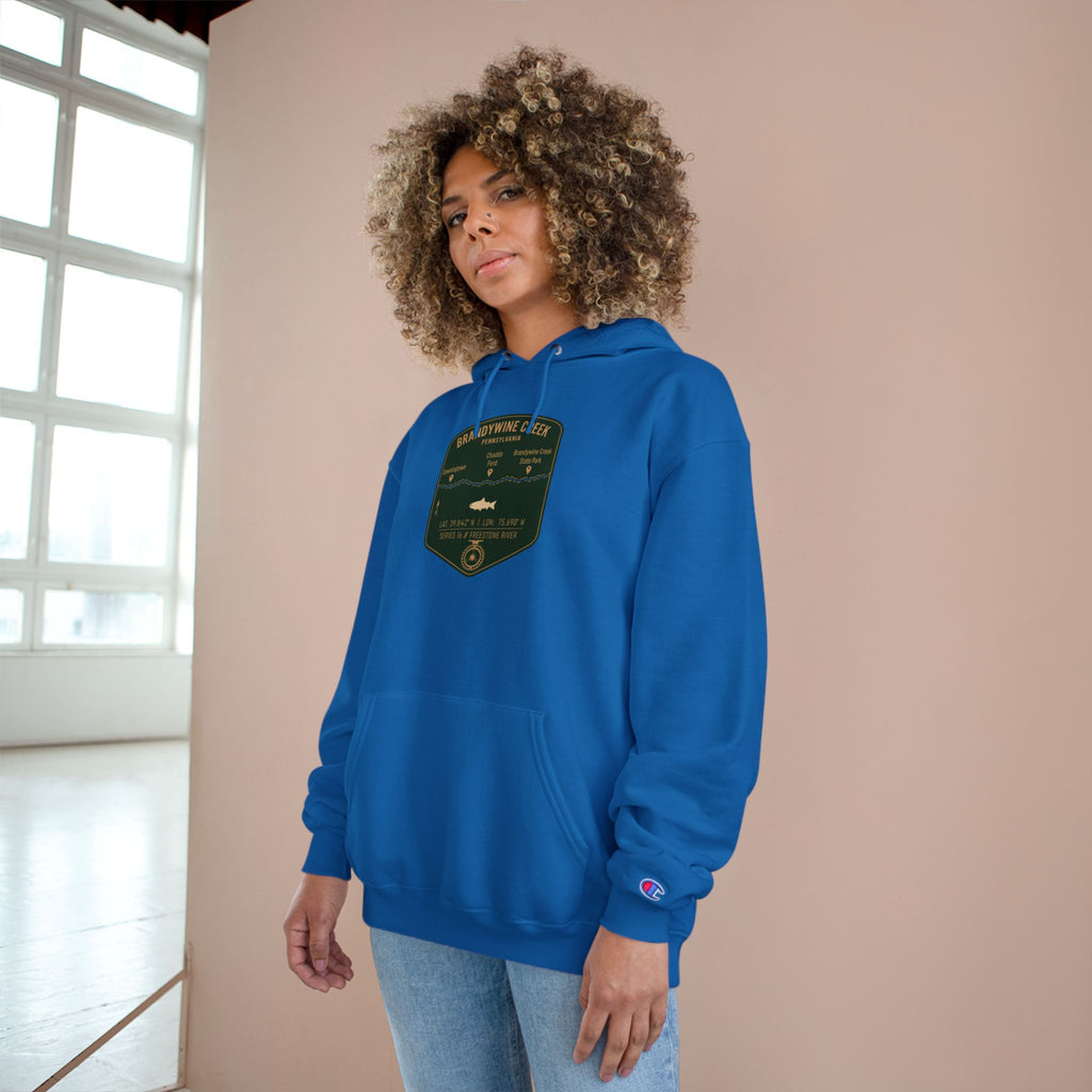 Brandywine Creek Patch Graphic Hoodie | Outdoor Adventure