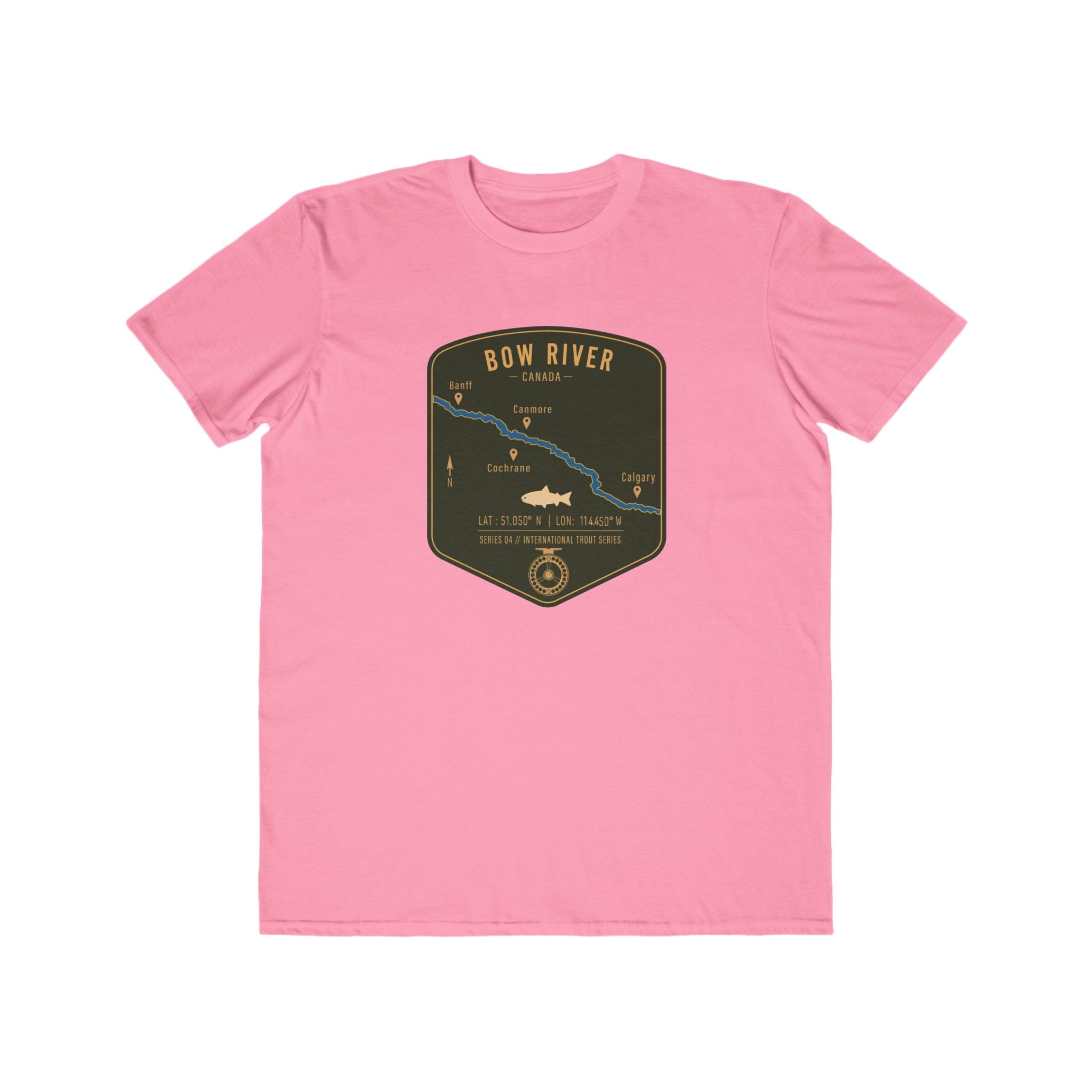 Global Series - Bow River Canada Patch Tee | Trout Fly Rod Angler Shirt