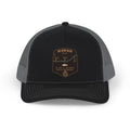 Big Horn River fishing patch Snapback Cap | trout, fly fishing design