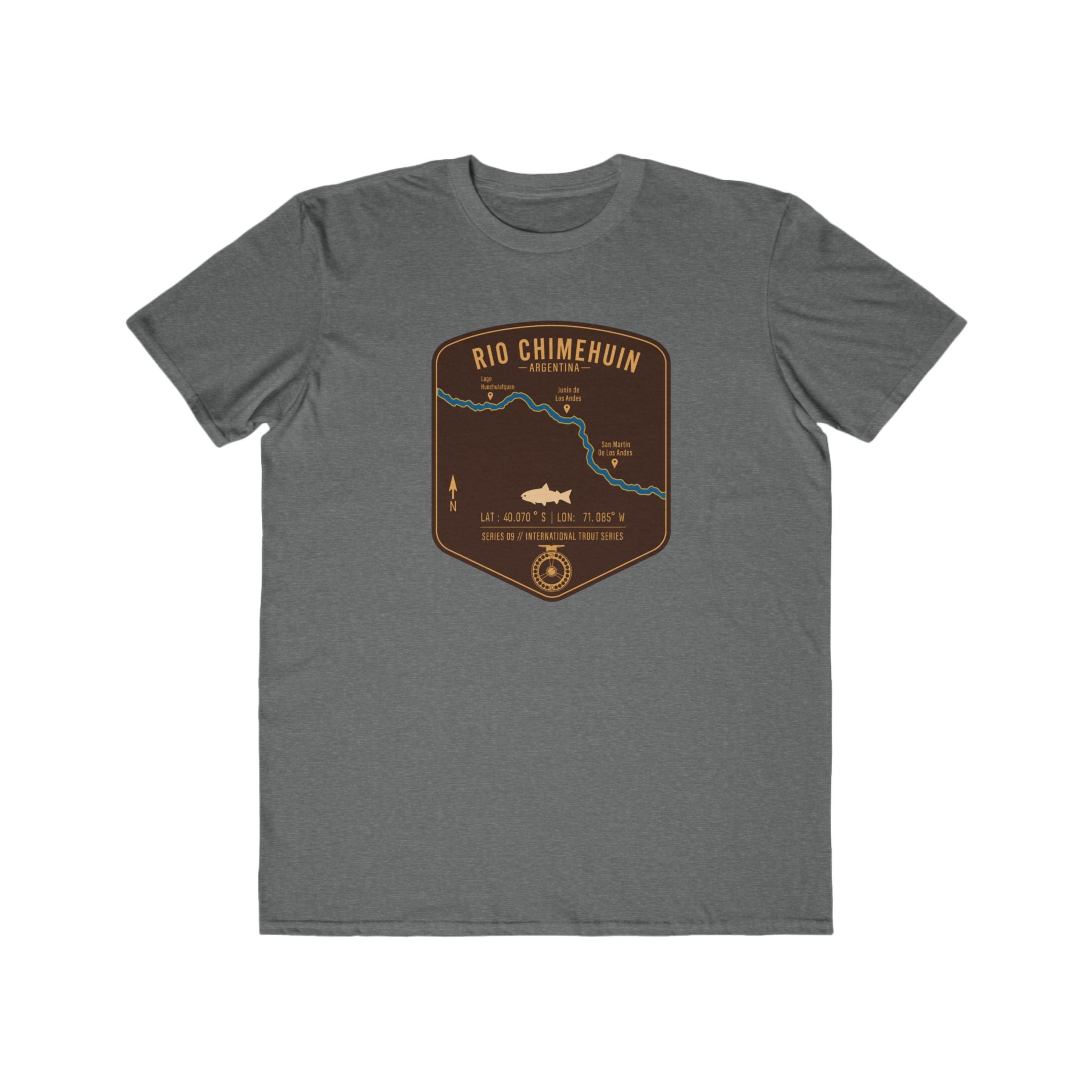 Global Series - Chimehuin River Argentina Patch Tee | Trout Fly Rod Angler Shirt