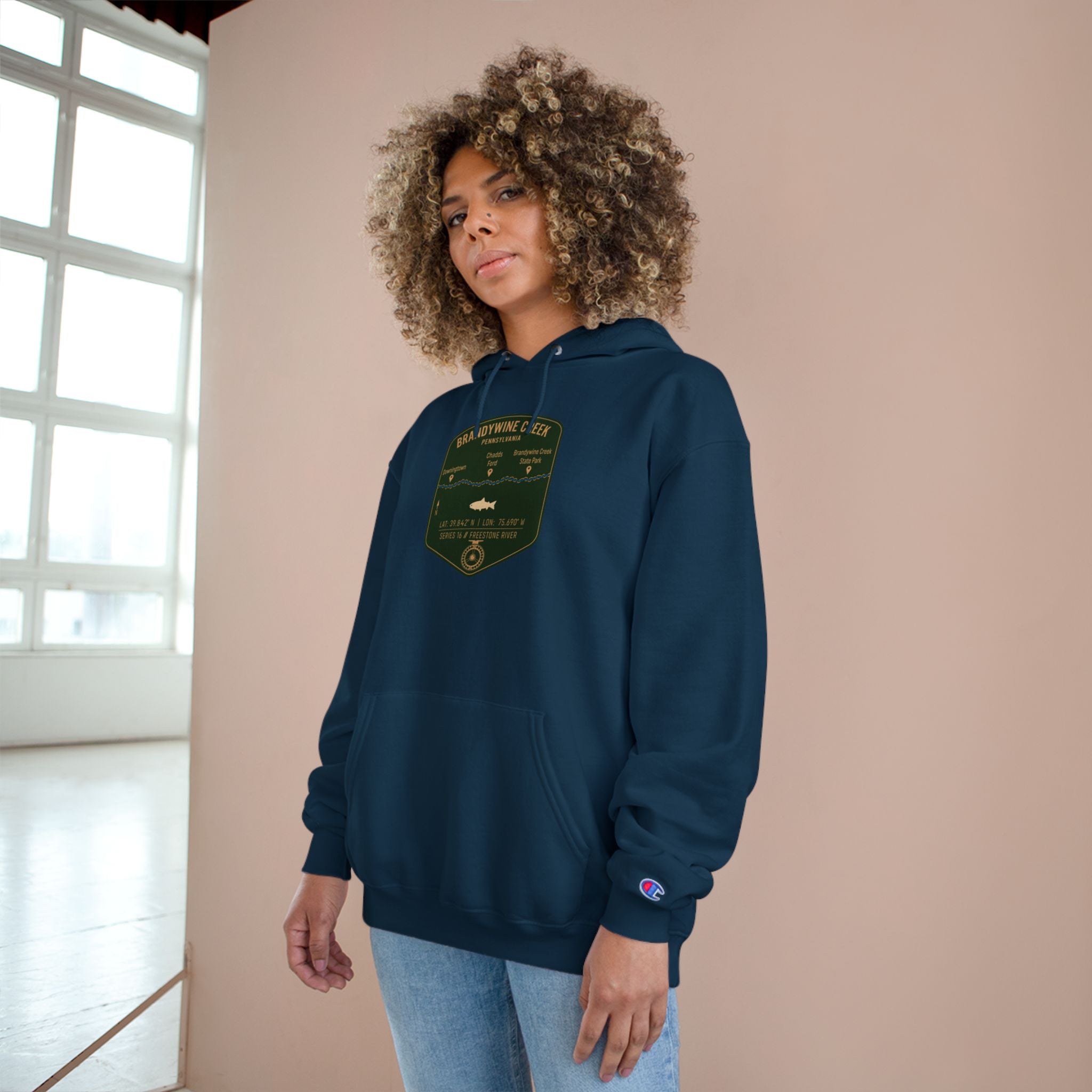 Brandywine Creek Patch Graphic Hoodie | Outdoor Adventure
