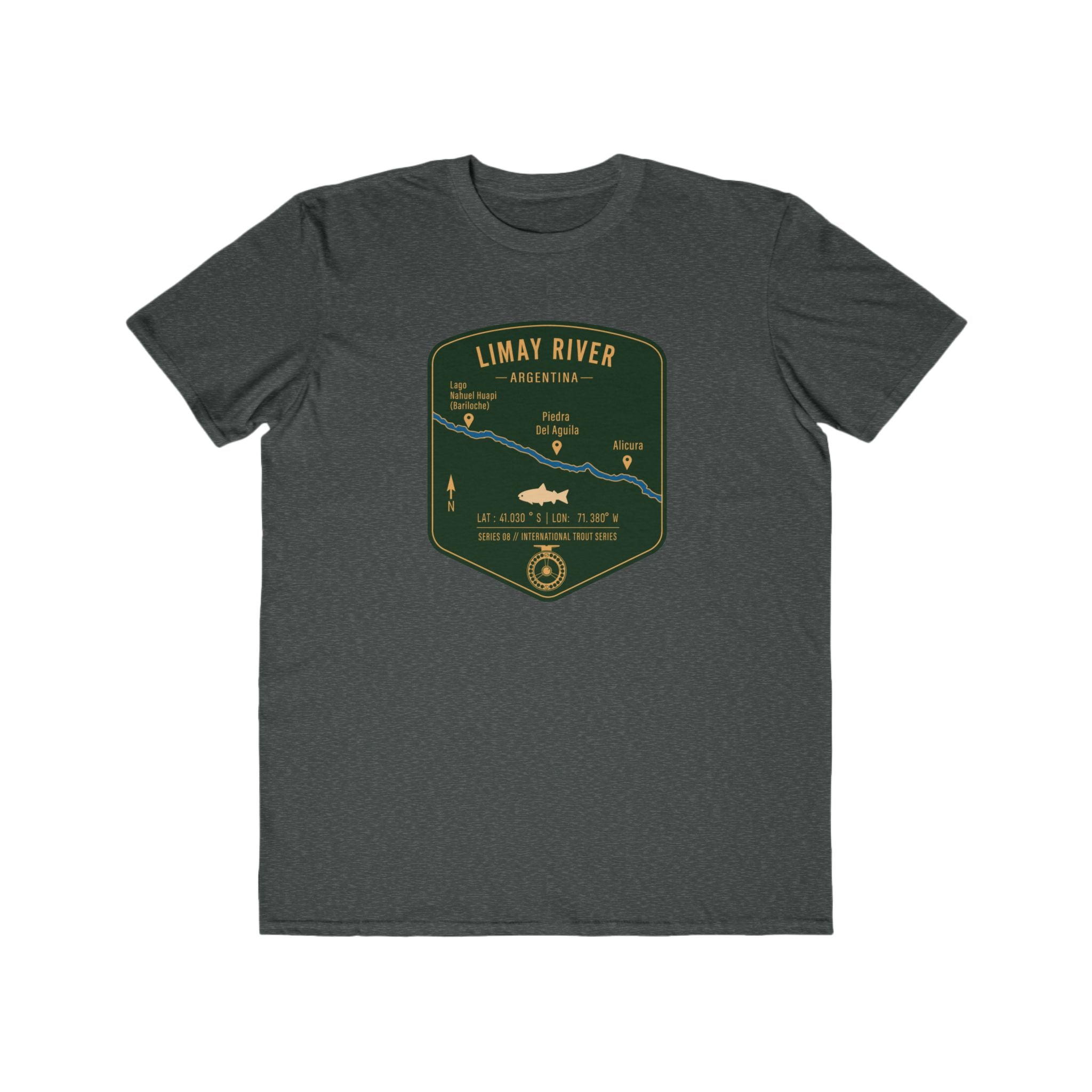 Global Series - Limay River Argentina Patch Tee | Trout Fly Rod Angler Shirt