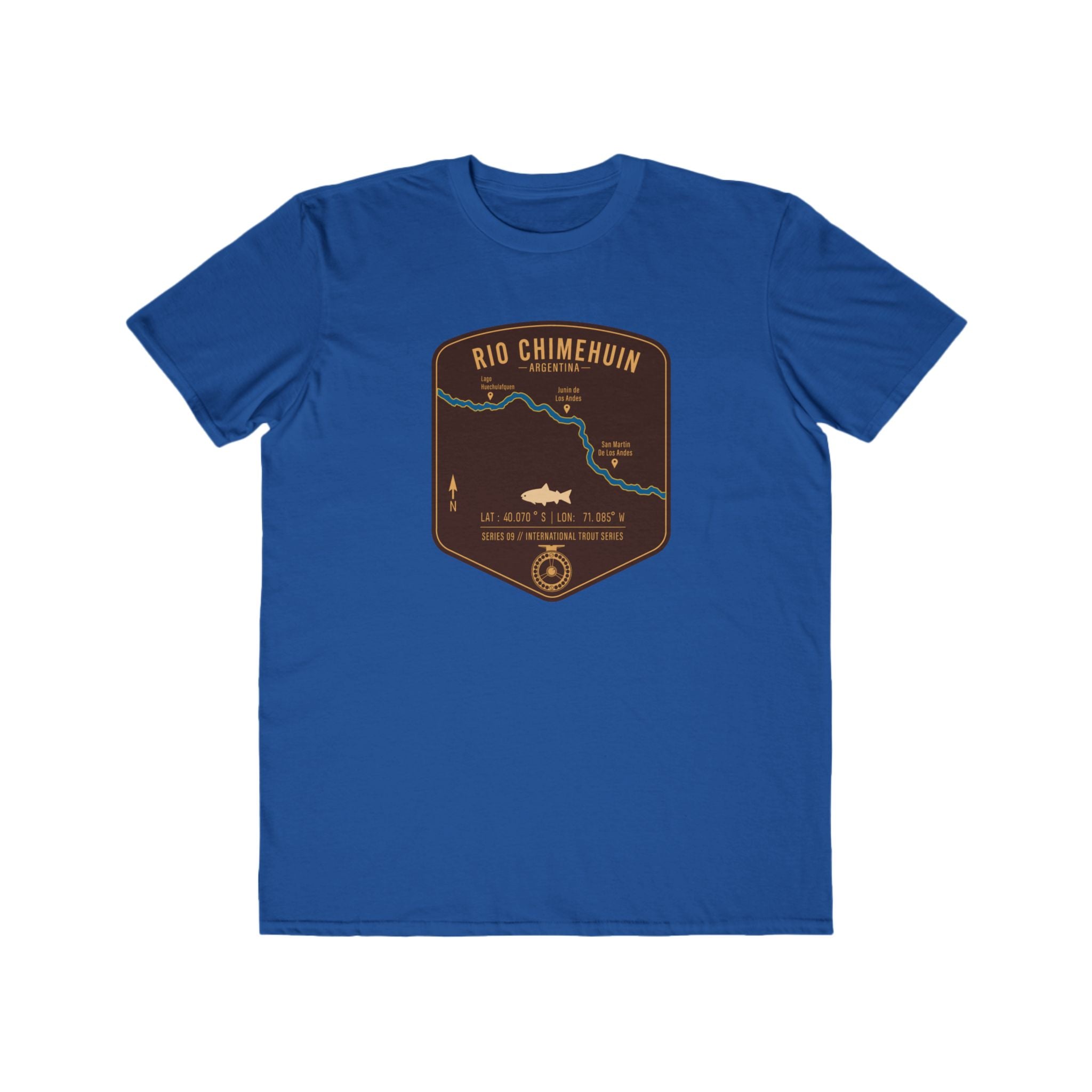 Global Series - Chimehuin River Argentina Patch Tee | Trout Fly Rod Angler Shirt