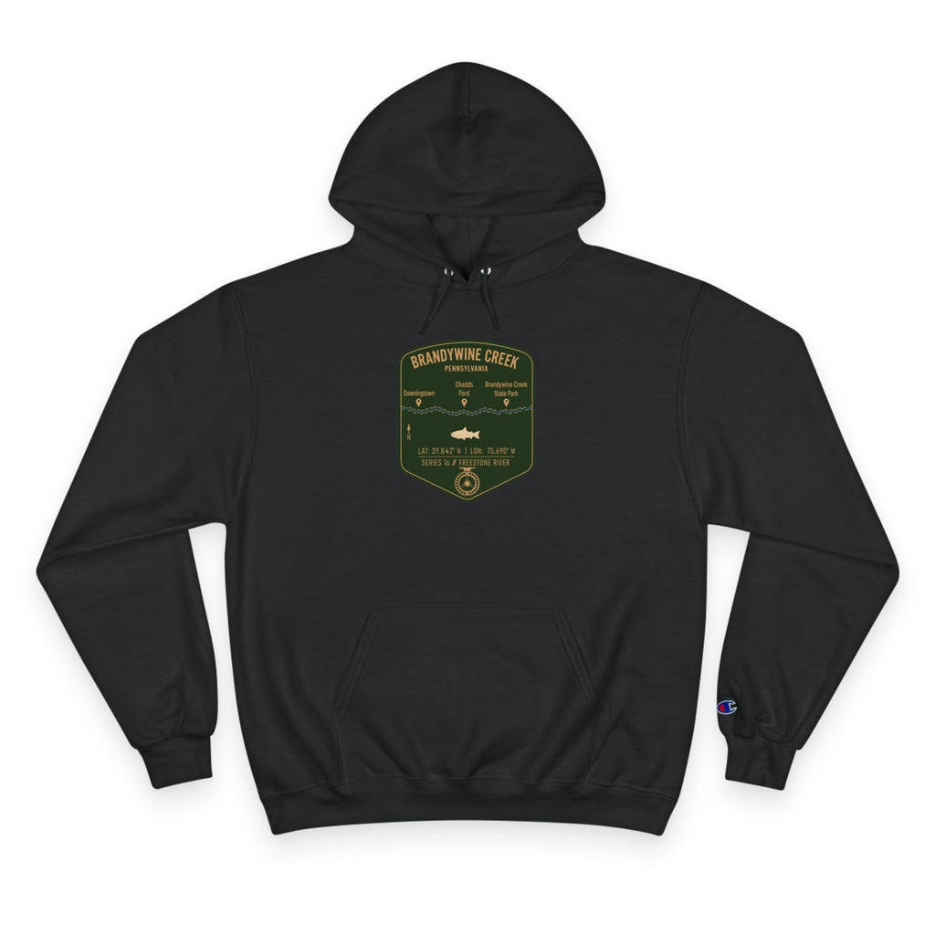 Brandywine Creek Patch Graphic Hoodie | Outdoor Adventure