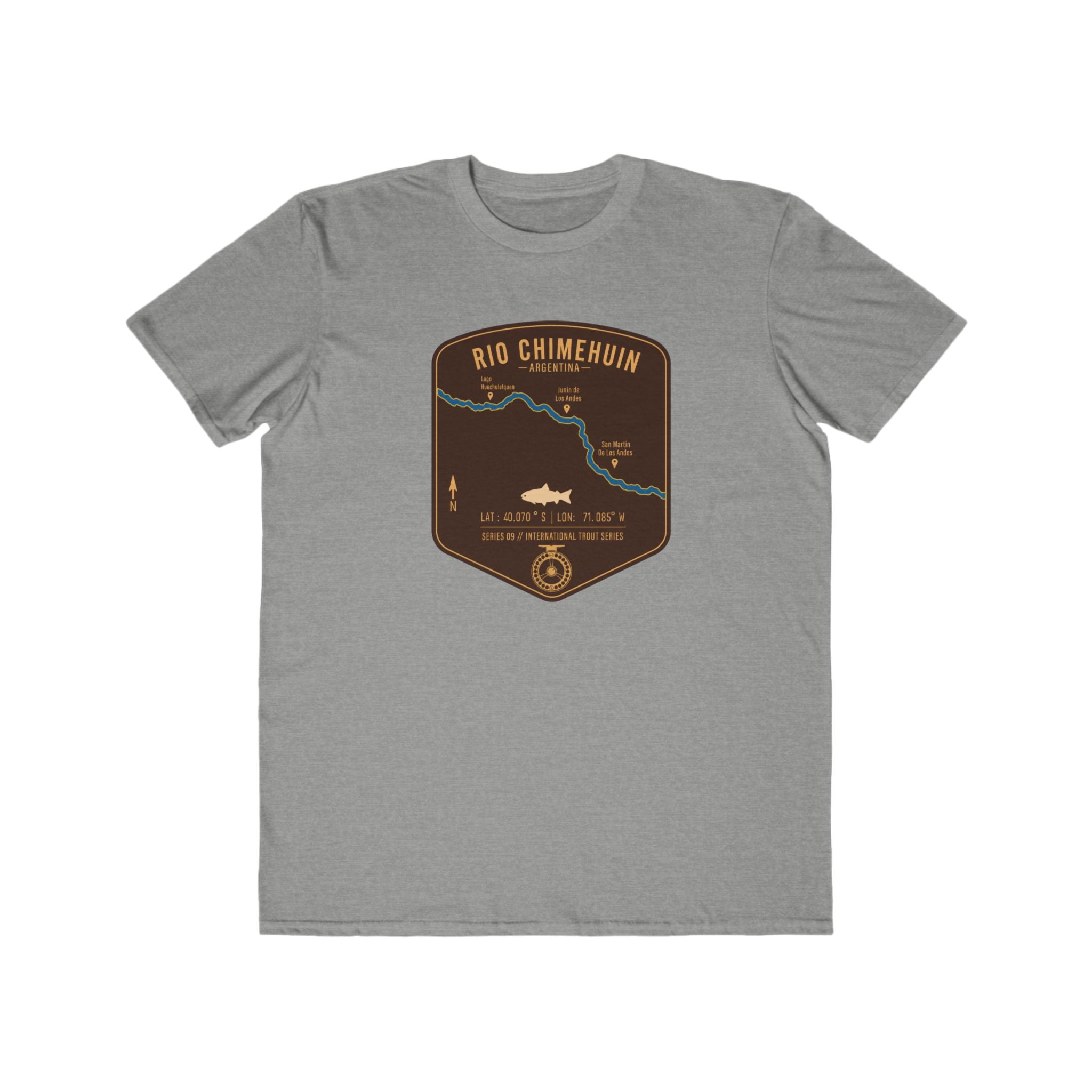 Global Series - Chimehuin River Argentina Patch Tee | Trout Fly Rod Angler Shirt