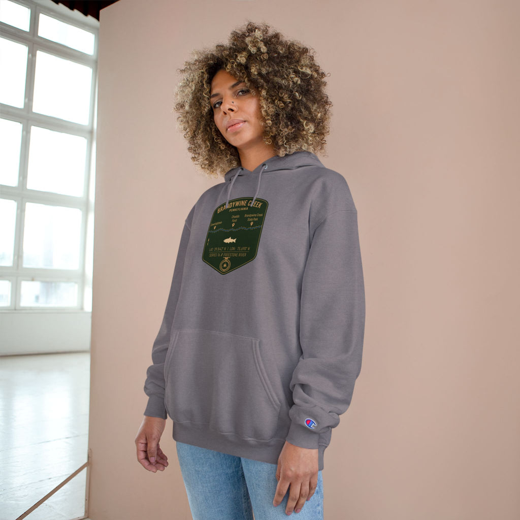 Brandywine Creek Patch Graphic Hoodie | Outdoor Adventure