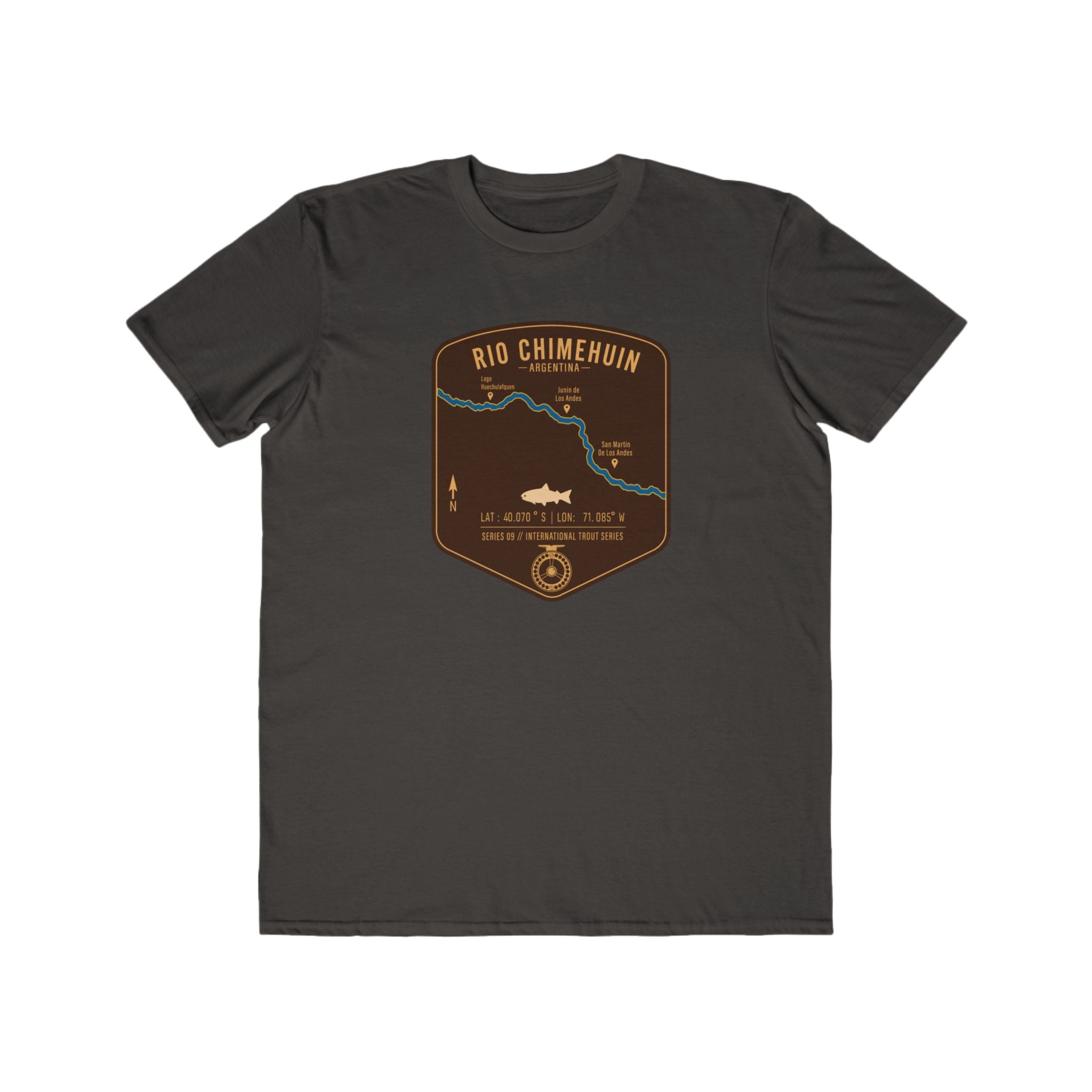 Global Series - Chimehuin River Argentina Patch Tee | Trout Fly Rod Angler Shirt