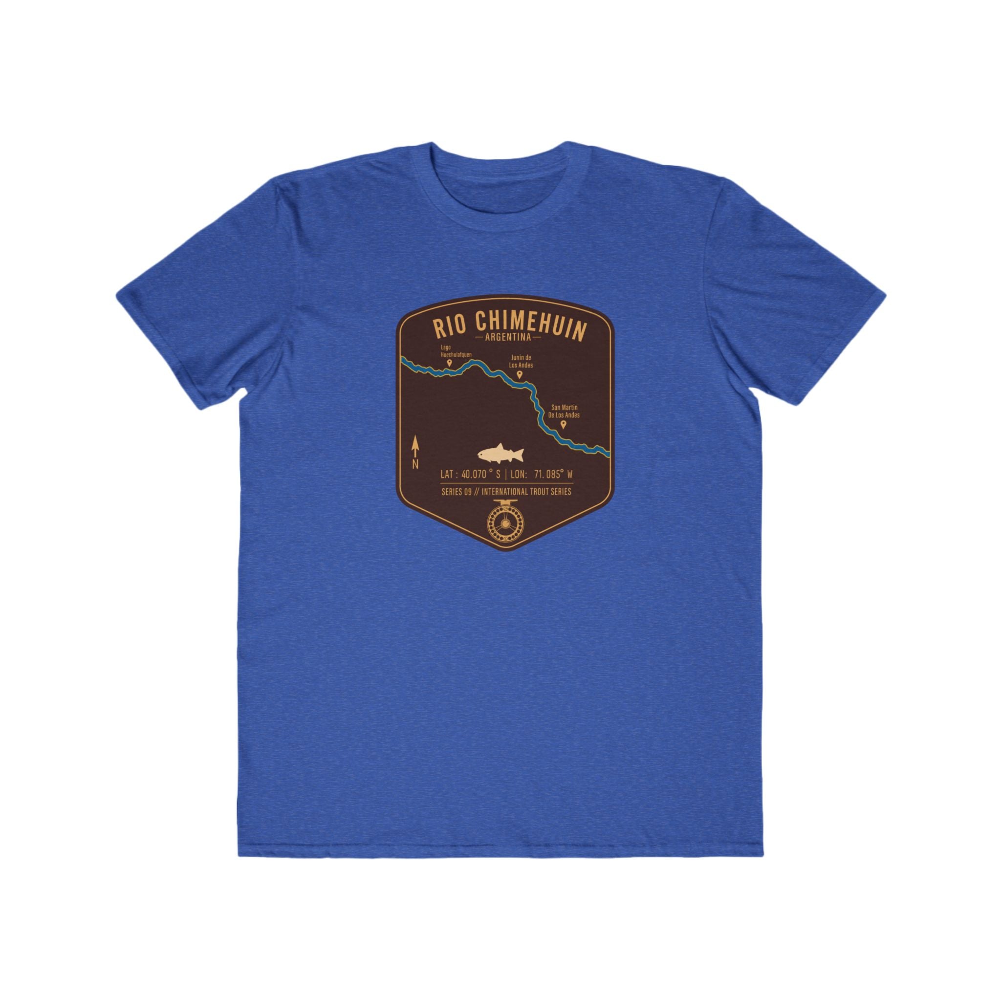 Global Series - Chimehuin River Argentina Patch Tee | Trout Fly Rod Angler Shirt