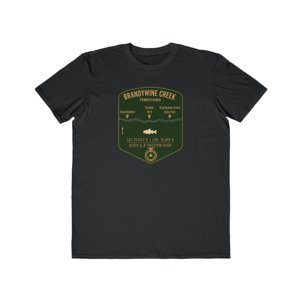Brandywine Creek Fishing Patch Tee | Trout Fly Rod Angler Shirt