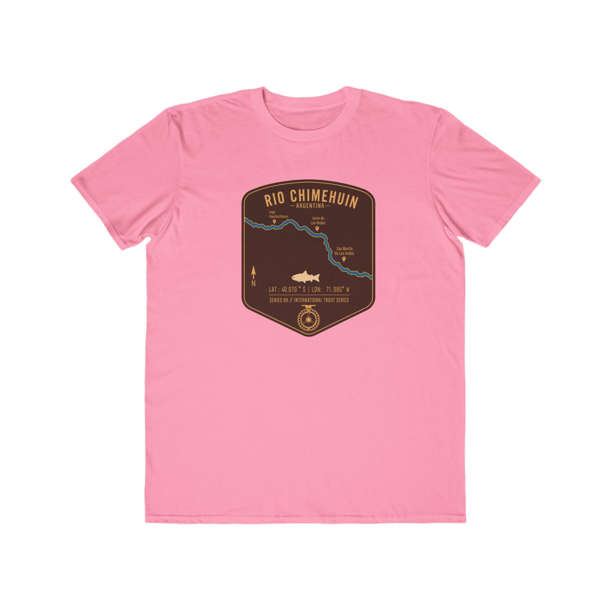 Global Series - Chimehuin River Argentina Patch Tee | Trout Fly Rod Angler Shirt