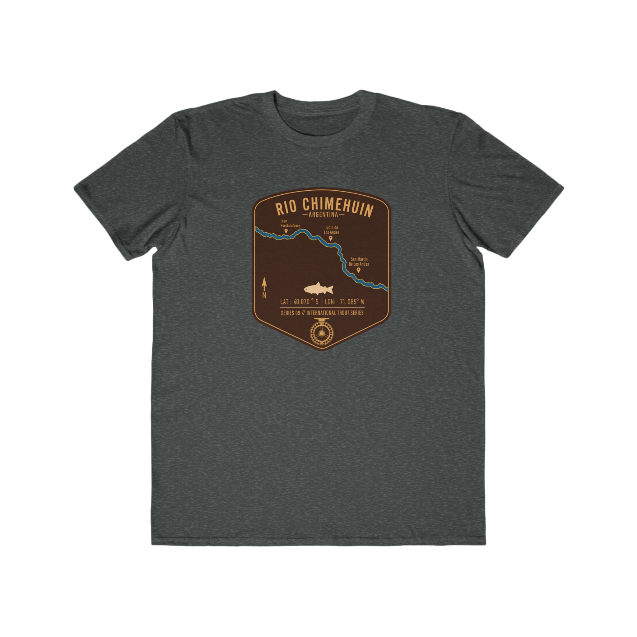 Global Series - Chimehuin River Argentina Patch Tee | Trout Fly Rod Angler Shirt
