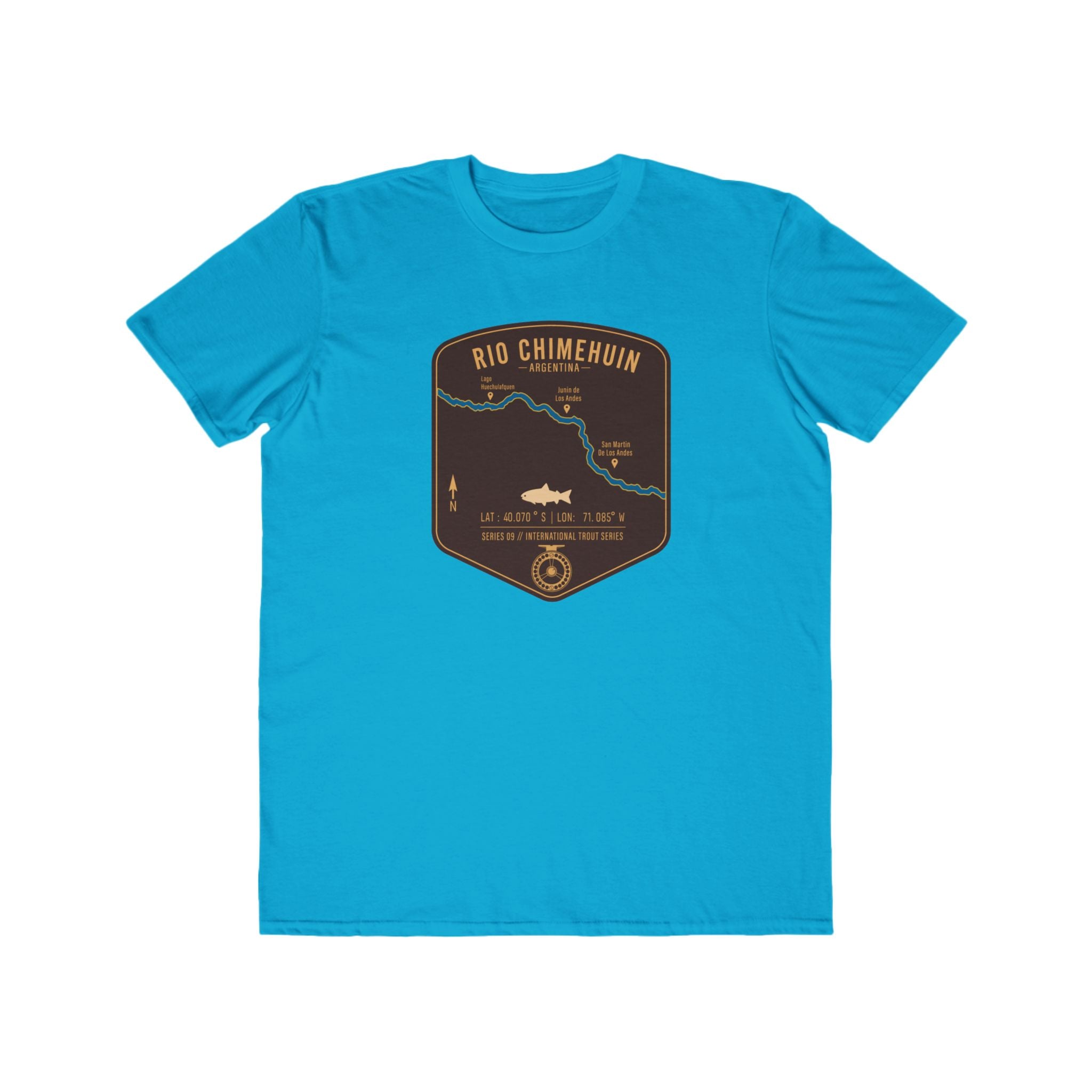 Global Series - Chimehuin River Argentina Patch Tee | Trout Fly Rod Angler Shirt