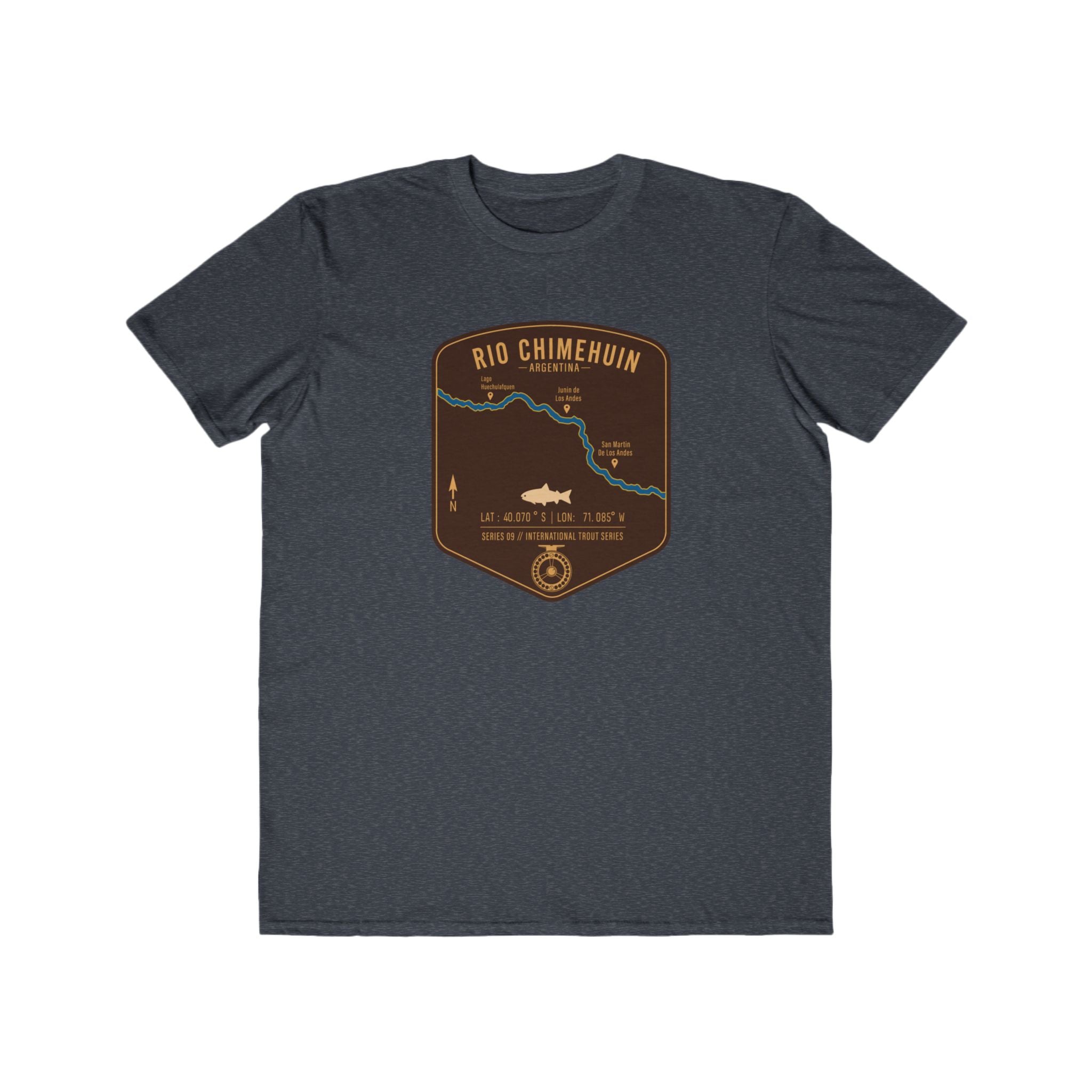 Global Series - Chimehuin River Argentina Patch Tee | Trout Fly Rod Angler Shirt